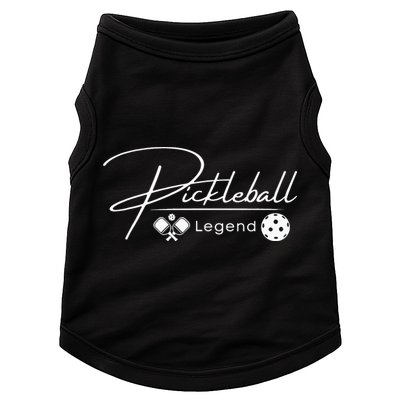 Funny Pickleball Legend Player Doggie Tank