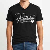 Funny Pickleball Legend Player V-Neck T-Shirt