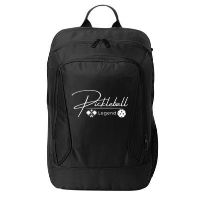 Funny Pickleball Legend Player City Backpack