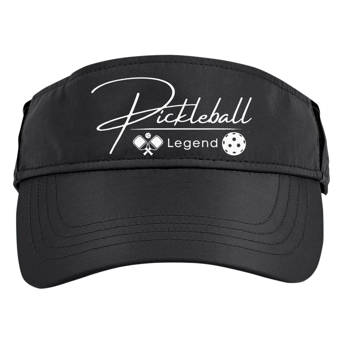 Funny Pickleball Legend Player Adult Drive Performance Visor