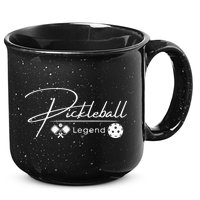 Funny Pickleball Legend Player 15oz Campfire Ceramic Mug