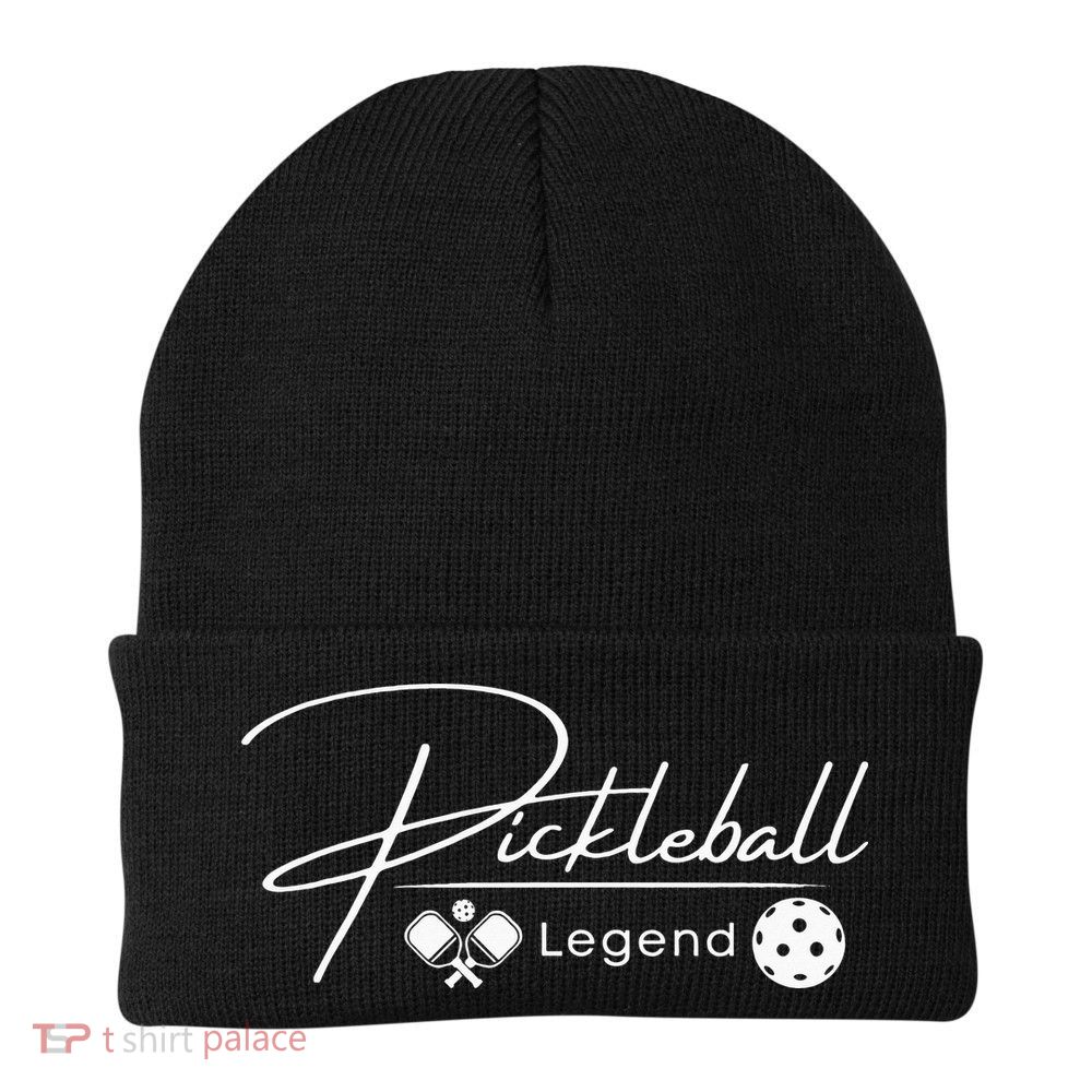 Funny Pickleball Legend Player Beanie