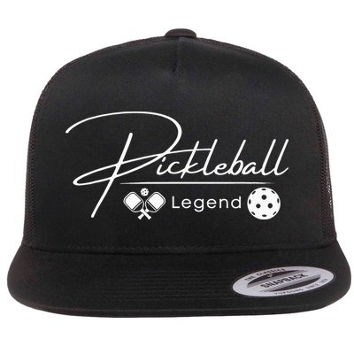 Funny Pickleball Legend Player Flatbill Hat