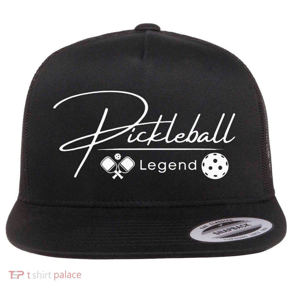 Funny Pickleball Legend Player Flatbill Hat