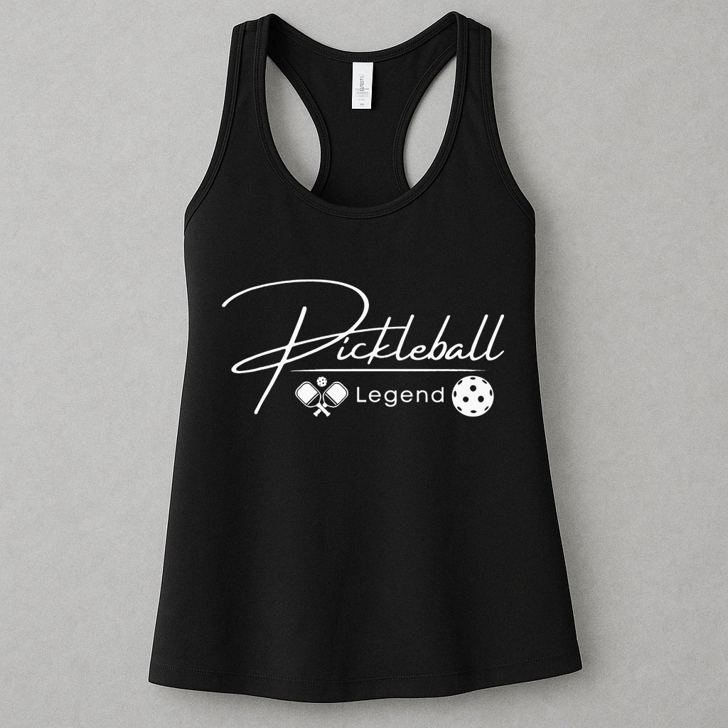 Funny Pickleball Legend Player Womens Tank Top