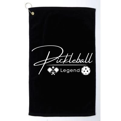 Funny Pickleball Legend Player Golf Towel