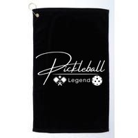 Funny Pickleball Legend Player Golf Towel