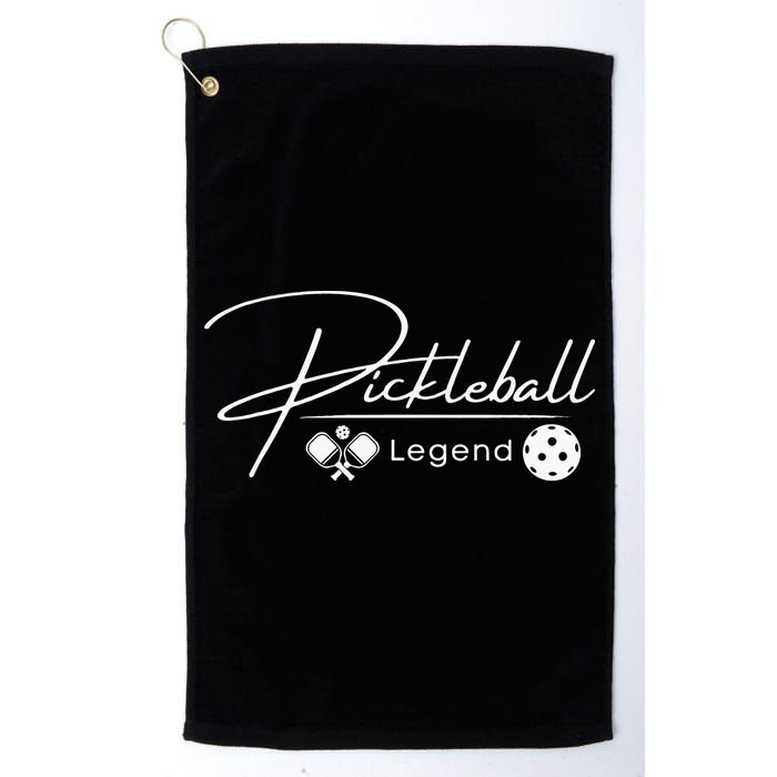 Funny Pickleball Legend Player Golf Towel