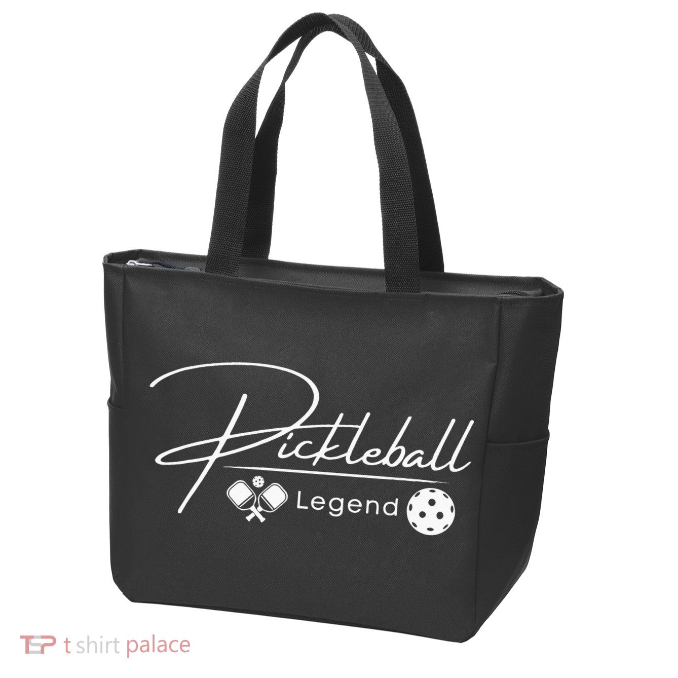 Funny Pickleball Legend Player Zip Tote Bag