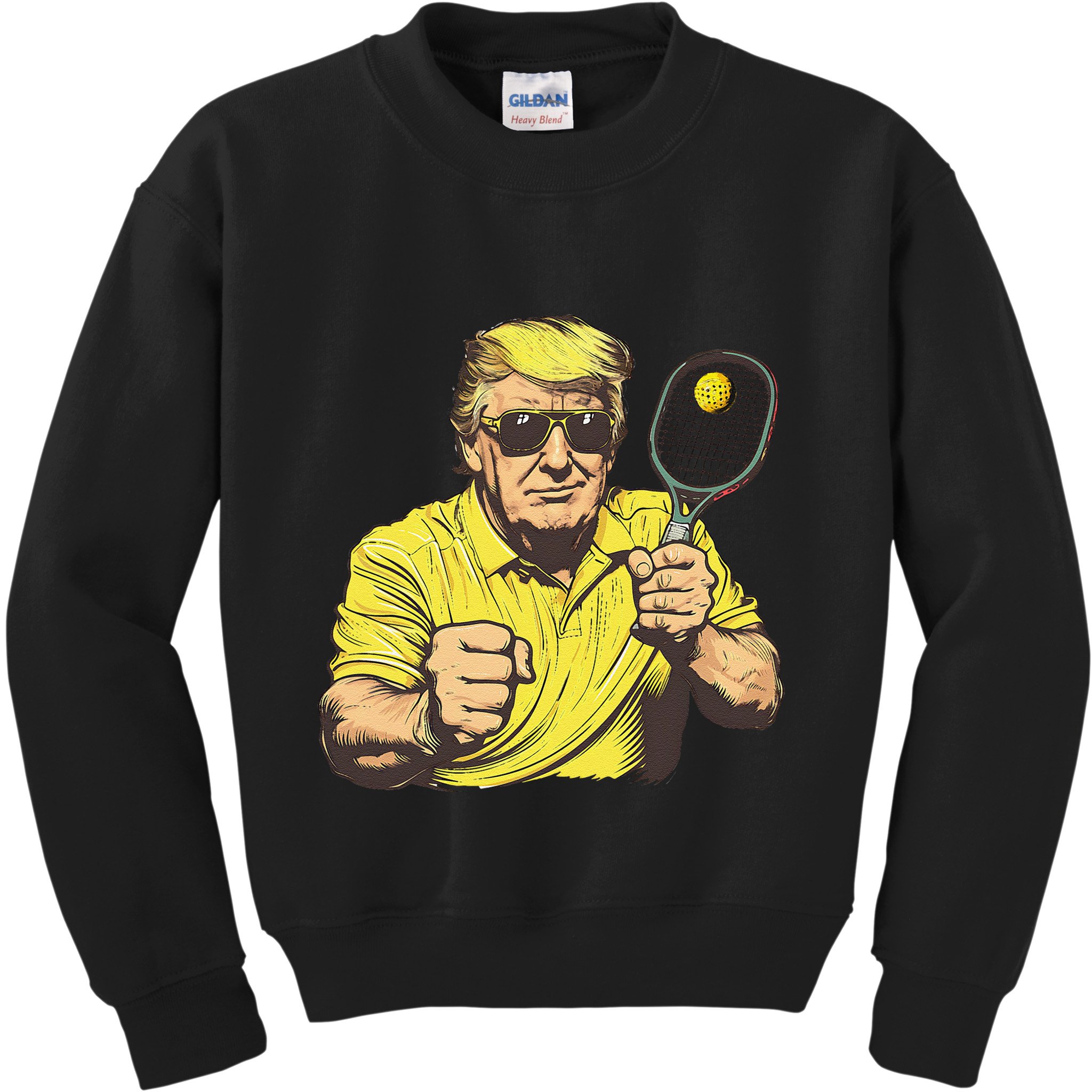 Funny Pickleball Lovers Graphics Pickle Ball Women Dad Gift Kids Sweatshirt