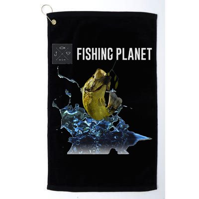 Fishing Planet LargeMouth Bass Platinum Collection Golf Towel