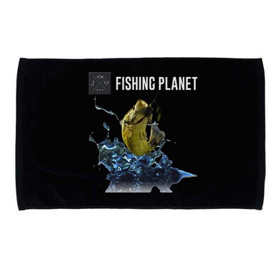 Fishing Planet LargeMouth Bass Microfiber Hand Towel