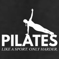 Funny Pilates Like A Sport Only Harder Great Gift Adult Drive Performance Visor