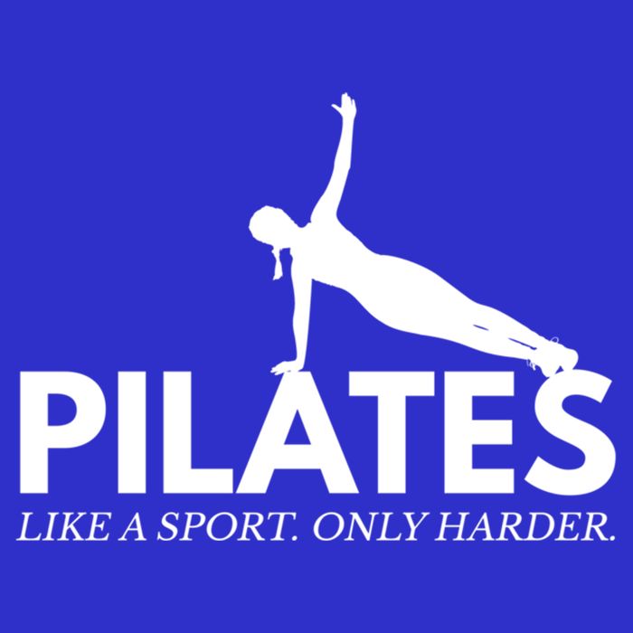 Funny Pilates Like A Sport Only Harder Great Gift Womens Tank Top