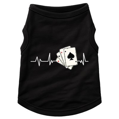 Funny Poker Lover Design For Gamblers Poker Player Doggie Tank