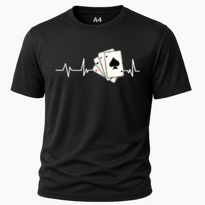 Funny Poker Lover Design For Gamblers Poker Player Performance Shirt