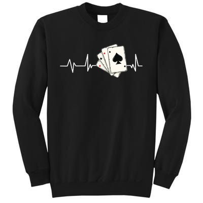 Funny Poker Lover Design For Gamblers Poker Player Sweatshirt