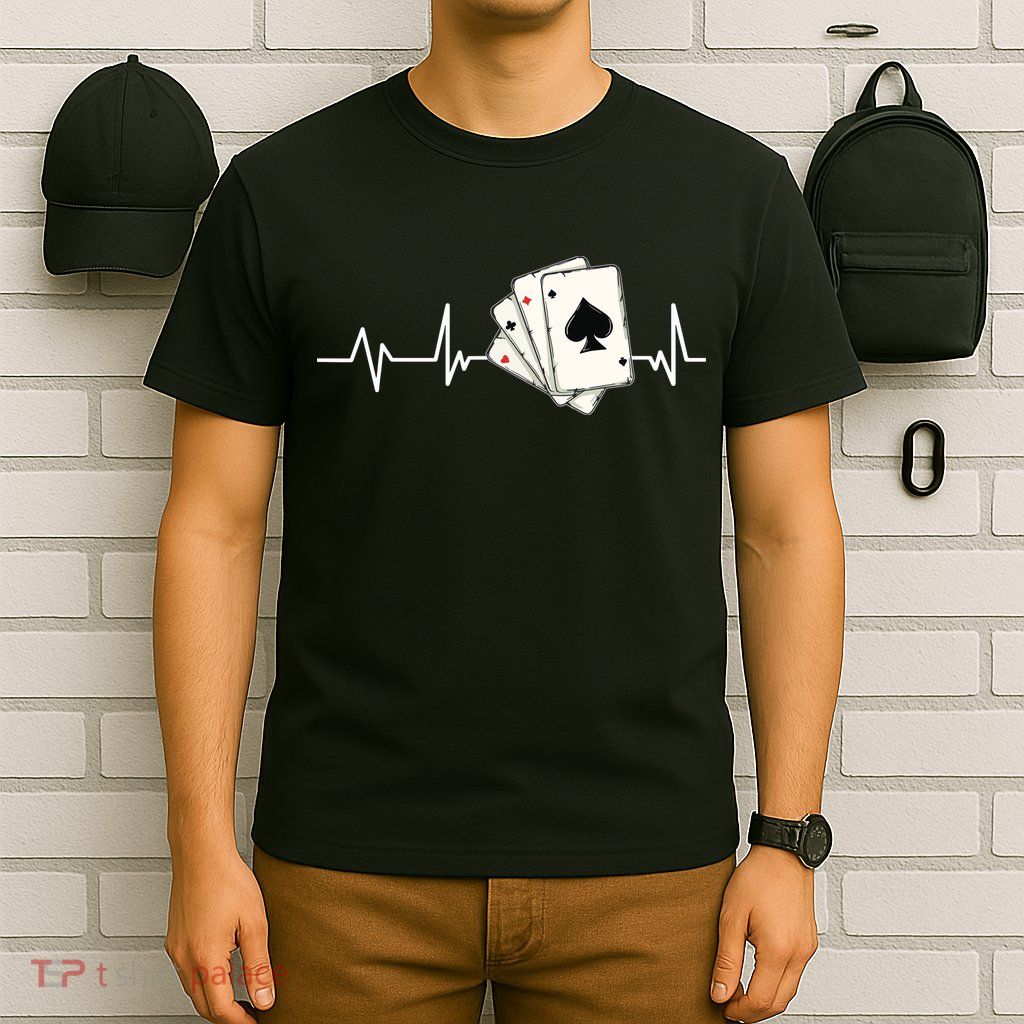 Funny Poker Lover Design For Gamblers Poker Player T-Shirt