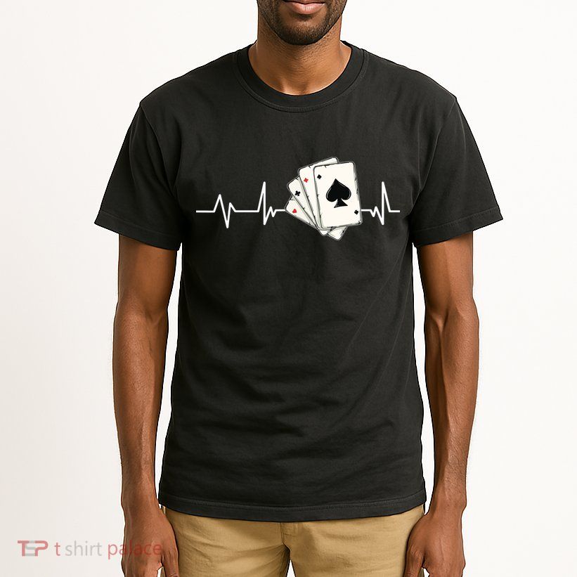 Funny Poker Lover Design For Gamblers Poker Player Tall T-Shirt