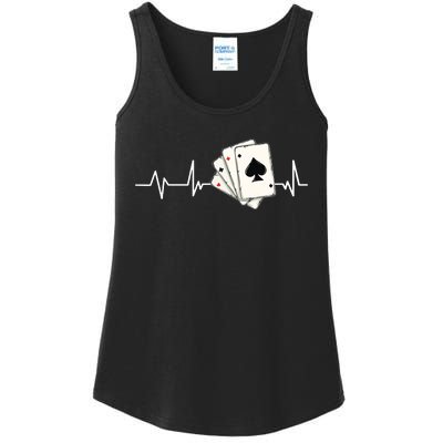 Funny Poker Lover Design For Gamblers Poker Player Ladies Essential Tank