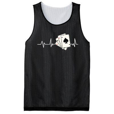 Funny Poker Lover Design For Gamblers Poker Player Mesh Reversible Basketball Jersey Tank