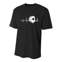 Funny Poker Lover Design For Gamblers Poker Player Youth Performance Sprint T-Shirt