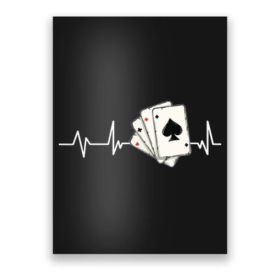 Funny Poker Lover Design For Gamblers Poker Player Poster