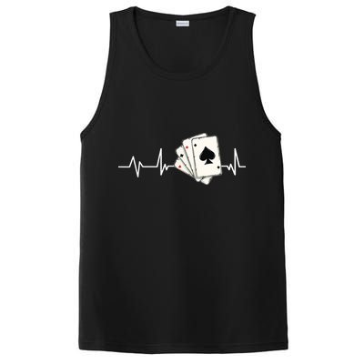 Funny Poker Lover Design For Gamblers Poker Player PosiCharge Competitor Tank
