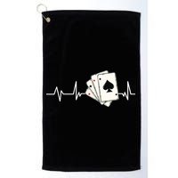 Funny Poker Lover Design For Gamblers Poker Player Golf Towel