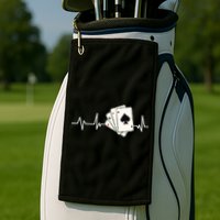 Funny Poker Lover Design For Gamblers Poker Player Golf Towel