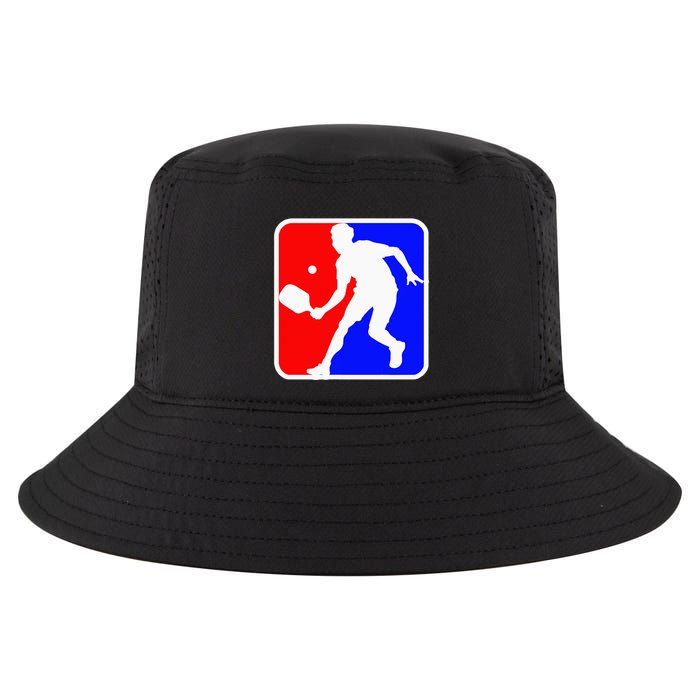 Funny Pickleball Logo Cool Comfort Performance Bucket Hat