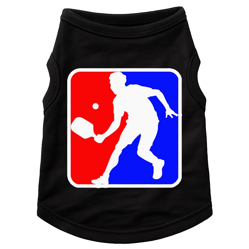 Funny Pickleball Logo Doggie Tank