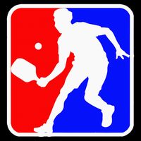 Funny Pickleball Logo Button