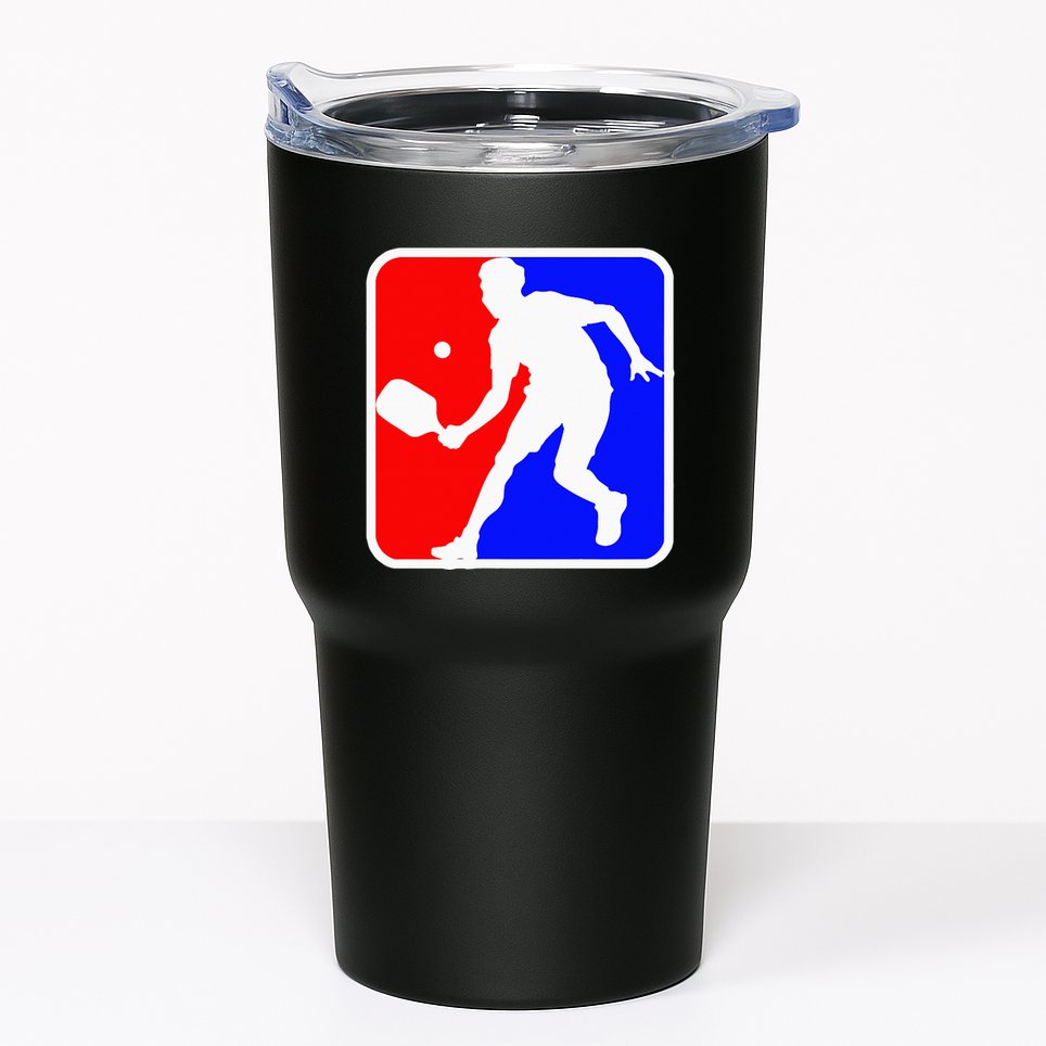 Funny Pickleball Logo Tumbler
