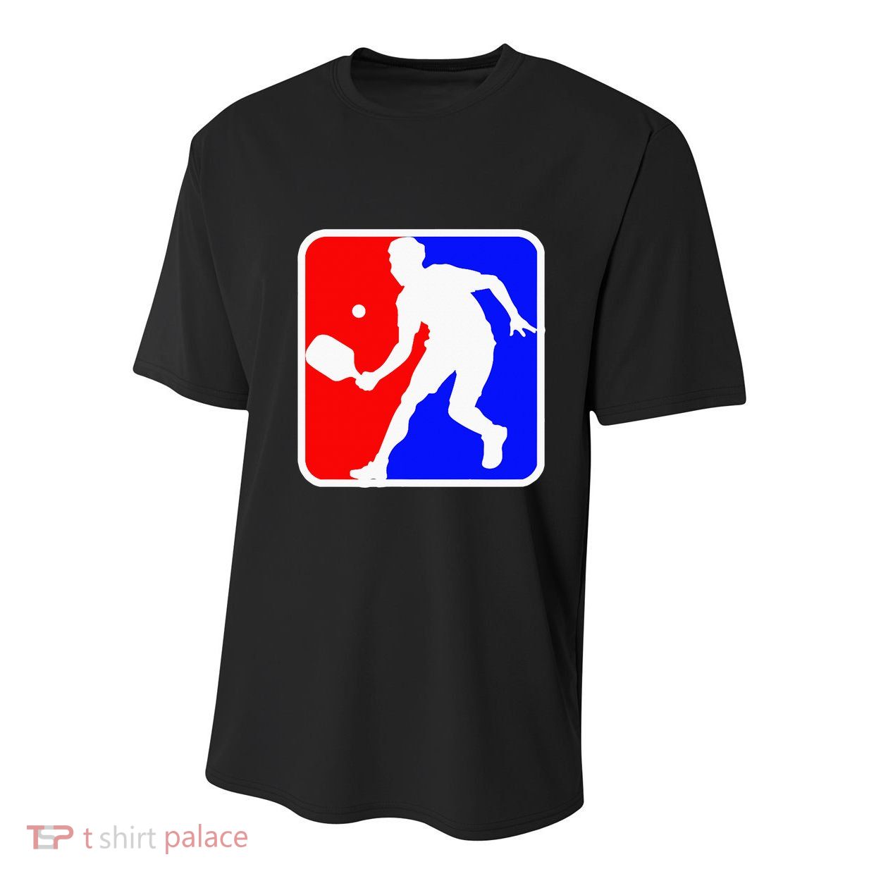Funny Pickleball Logo Youth Performance Sprint T-Shirt