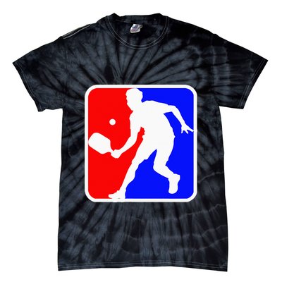 Funny Pickleball Logo Tie-Dye T-Shirt