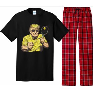 Funny Pickleball Lovers Graphics Pickle Ball Women Dad Pajama Set