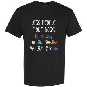 Funny Pet Less People More Dogs T Garment-Dyed Heavyweight T-Shirt