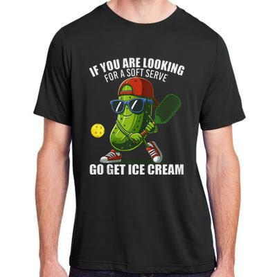 Funny Pickleball Lover Quirky Design Adult ChromaSoft Performance T-Shirt