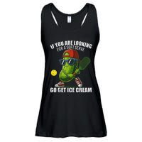 Funny Pickleball Lover Quirky Design Ladies Essential Flowy Tank