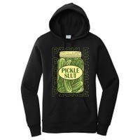 Funny Pickle Lover Pickle Slut Women's Pullover Hoodie