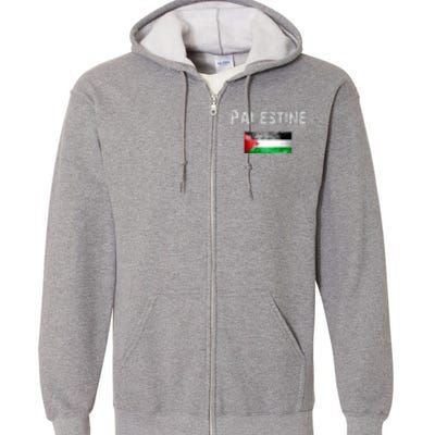 For Palestine Lovers And For Palestinians. Full Zip Hoodie