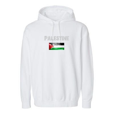 For Palestine Lovers And For Palestinians. Garment-Dyed Fleece Hoodie