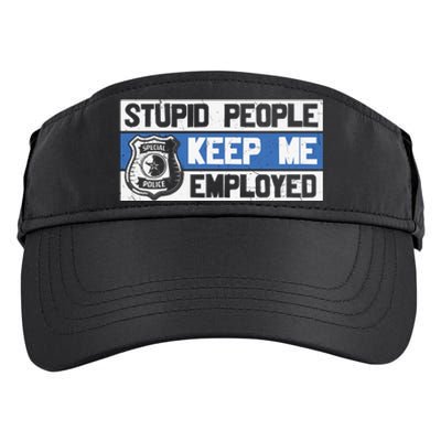 Funny Police Law Enforcement Adult Drive Performance Visor