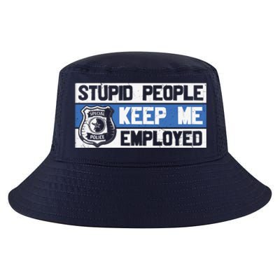 Funny Police Law Enforcement Cool Comfort Performance Bucket Hat