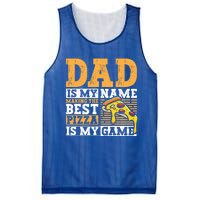 Funny Pizza Lover For Dad Humor For Father's Day Cute Gift Mesh Reversible Basketball Jersey Tank