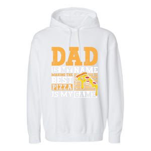 Funny Pizza Lover For Dad Humor For Father's Day Cute Gift Garment-Dyed Fleece Hoodie