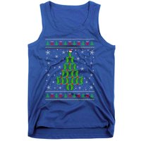 Funny Pickle Lover Santa Pickle Christmas Ugly Tree Xmas Meaningful Gift Tank Top