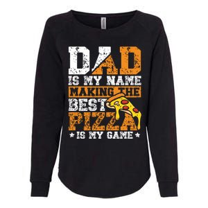 Funny Pizza Lover For Dad Humor For Father's Day Gift Womens California Wash Sweatshirt