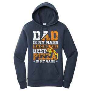 Funny Pizza Lover For Dad Humor For Father's Day Gift Women's Pullover Hoodie